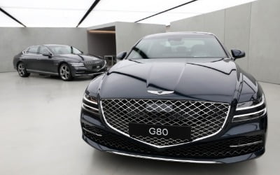 "제네시스 G80, BMW5 시리즈와 라이벌"…해외 자동차 매체 찬사