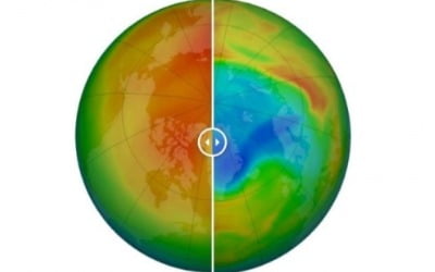 [강현우의 월드사이언스] 북극 오존층 구멍, 관측 이래 최대로 커져