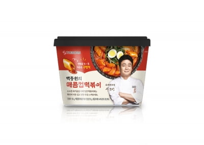 백종원이 만든 매콤컵떡볶이, 편의점 풀린다