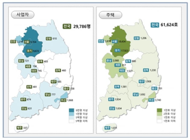 1분기 신규 임대 등록 사업자 3만명…전분기 대비 37% 증가