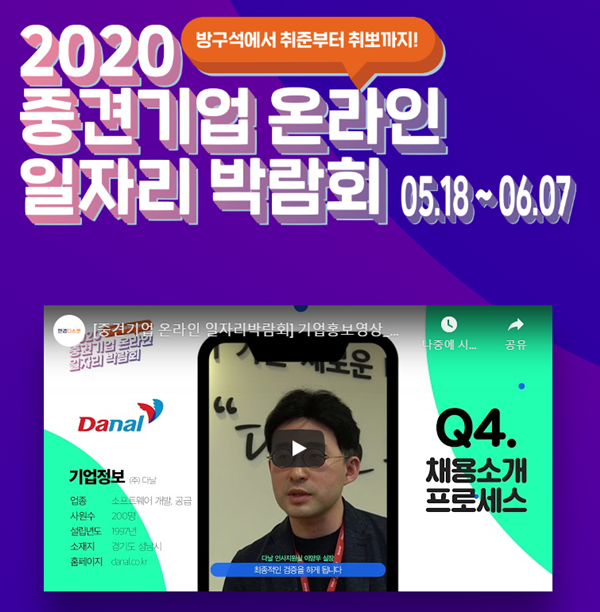 중견기업 일자리 박람회, 산업통상자원부 5월 온라인 개최…300명 채용