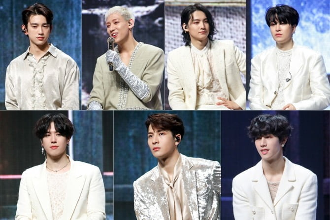 GOT7, 신곡 `NOT BY THE MOON` 국내외 음원차트 정상