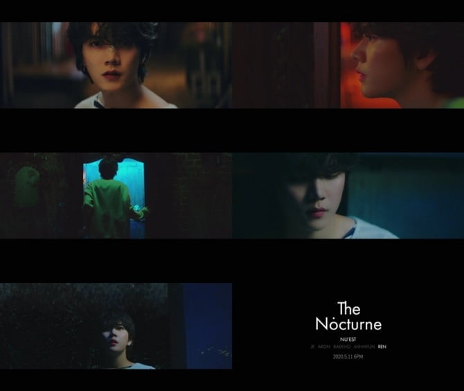 뉴이스트 렌, 미니 8집 ‘The Nocturne’ 트레일러 영상 공개…미스터리 증폭