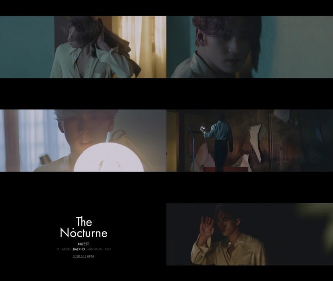 뉴이스트 백호, 미니 8집 ‘The Nocturne’ 트레일러 영상 공개…박력 폭발