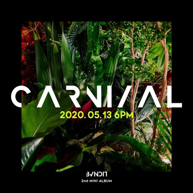 밴디트, 5월 13일 두 번째 미니앨범 `Carnival` 발매 확정…커밍순 이미지 공개