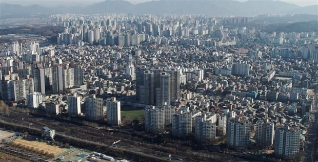 서울 아파트 단지 전경(자료 한경DB)