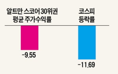 '재무·영업통' 기업, 폭락장서 되레 올랐다