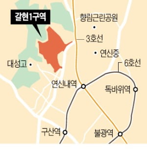 서울 서북부 최대 재개발 사업…갈현1구역 시공사 선정 '삐걱'