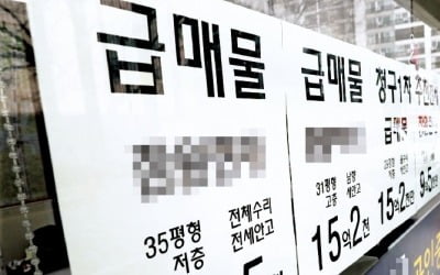 매매가 확 떨어진 강남3구 재건축…전셋값은 되레 가파른 상승