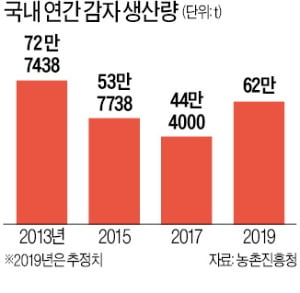 산지 감자 5000원인데 마트 가격 8만원인 까닭