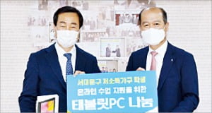 NH농협손보, 중·고생에게 태블릿PC