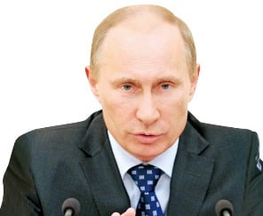 블라디미르 푸틴 대통령 