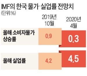 IMF "韓, 22년 만에 마이너스 성장…코로나 종식 늦으면 더 추락"