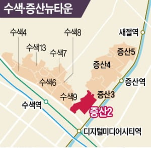 상암 뛰어넘은 수색·증산…입주권 웃돈 3억원