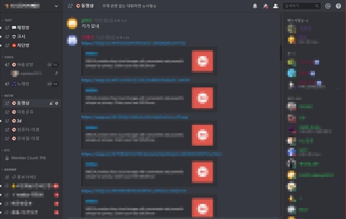 '박사방' 영상 올리고 링크 홍보까지…디스코드 '제2 박사방'