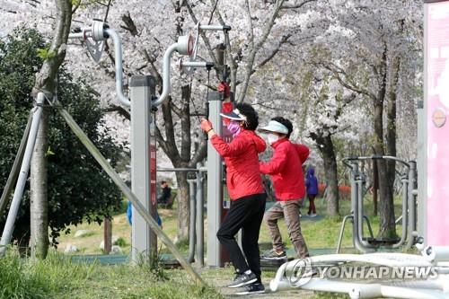 코로나19 기세 주춤…전국 봄꽃 명소·유원지 오랜만에 활기
