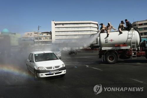 이란 코로나19 사망 일일 최다 증가…총 3천452명 숨져