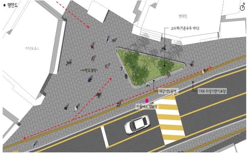 경리단길 진입로 보도 확장…남산 소월길엔 전망대 설치