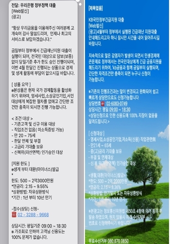 "정부 지원 대출받으려면 작업비 필요"…소상공인 전화사기 주의