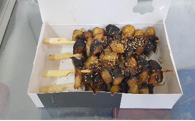 "드라이브 스루로 제주 뿔소라 꼬치구이 맛보세요"