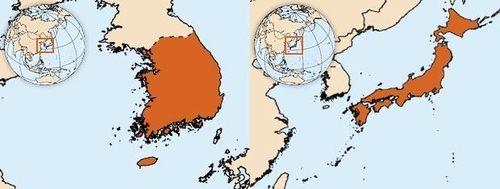 WHO 사이트 한국 지도에 '울릉도'와 '독도' 없다