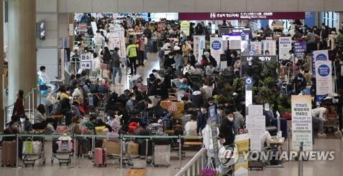 동대구역 해외입국자 선별진료소 운영 첫날 '순조'