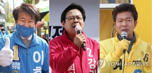 경남 여야 선대위 "한표라도 더" 마지막 유세