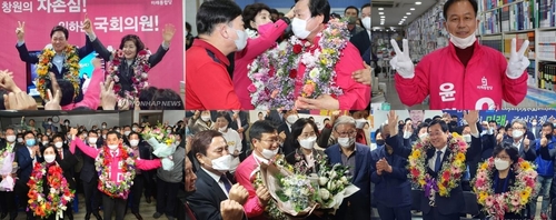 경남 재대결 6개 지역구 이변 없었다…강기윤은 1년전 패배 설욕