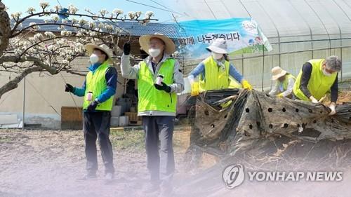 정선군 영농봉사은행 운영…자원봉사로 농촌 일손 부족 해결