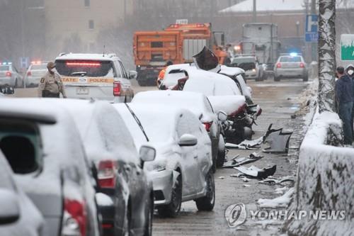 미국 중북부·오대호 일원에 '때늦은 눈폭풍' 예보