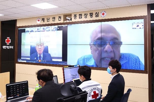 한적, 캐나다 요청으로 코로나19 화상회의…한국 대응 경험 공유