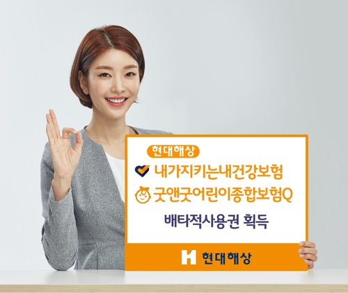 현대해상, 2개 상품 배타적사용권 획득