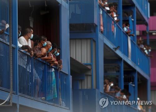 인구 580만명 싱가포르, 코로나19 확진자 1만명 넘었다