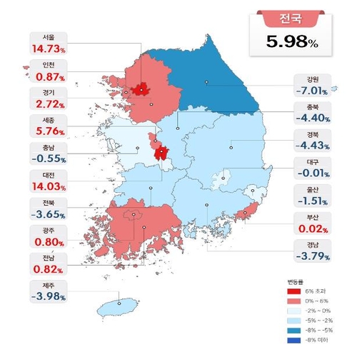 아파트 공시가격 의견신청 30% 늘었지만 반영률 3%도 안돼