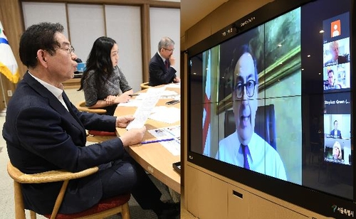 박원순, 세계 주요도시 시장들과 '코로나 이후' 논의