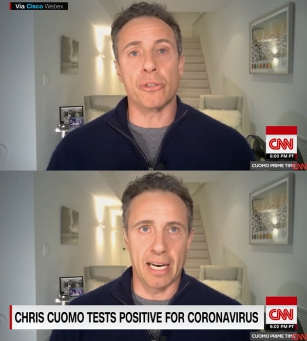 크리스 쿠오모 CNN 앵커 / 사진 = CNN 영상 캡처