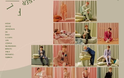 세븐틴, 日 오리콘 주간 싱글 랭킹 1위 "캐럿의 따뜻한 사랑 덕분"