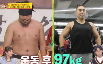 '당나귀 귀' 김지호, 3개월 만에 17kg 감량 "근육량 증가"