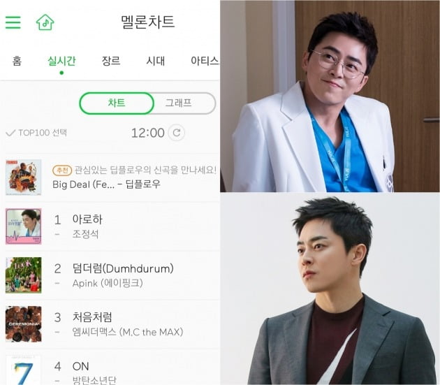배우 조정석이 부른 '슬기로운 의사생활'의 OST '아로하'가 인기를 끌고 있다. / 사진제공=잼엔터테인먼트