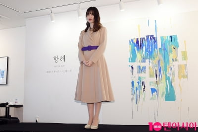 [TEN 포토] 구혜선 '두번째 초대전 항해'
