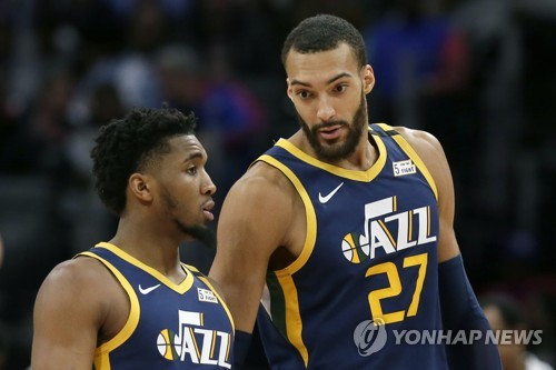 NBA 코로나 '1호 환자' 고베르 "미첼과 며칠 전에 대화했다"