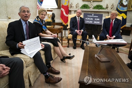 코로나TF 파우치 "렘데시비르, 임상시험서 환자에 긍정적 효과"