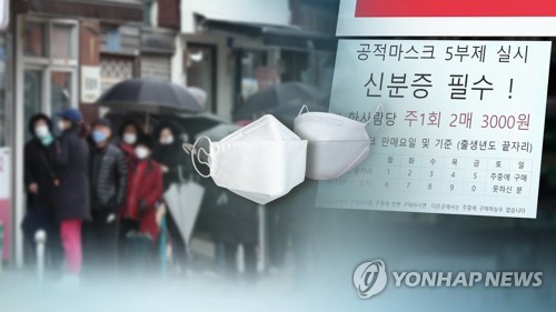 초등5학년∼고교생·입원자·요양입소자도 마스크 대리구매 가능