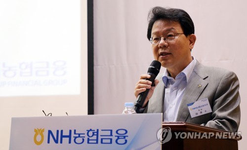 김광수 농협금융 회장 1년 연임…주총서 확정(종합)