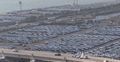 "車업계 휴업·임금삭감도 검토…4월 유동성 위기 우려"