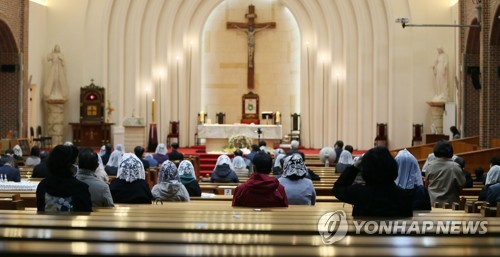 천주교 제주교구, 코로나19 사태 속 부활절 미사 진행