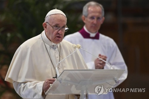 이탈리아 언론 "프란치스코 교황, 중국 우한 방문 추진돼"