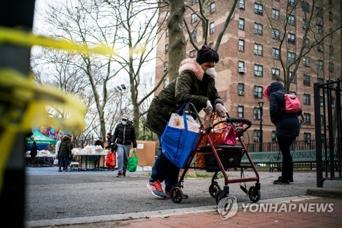 실업 2천637%↑ 살인 25%↓…숫자로 본 뉴욕 코로나19