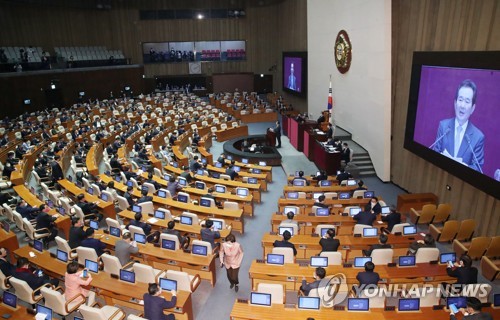 여야 원내대표 오늘 회동 무산…'재난지원금' 추경 논의 차질(종합)