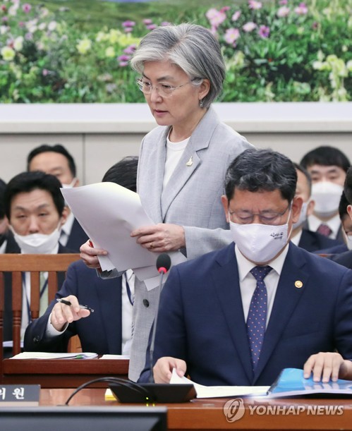 강경화 "코로나19로 시진핑 상반기 방한 가능성 낮아져"